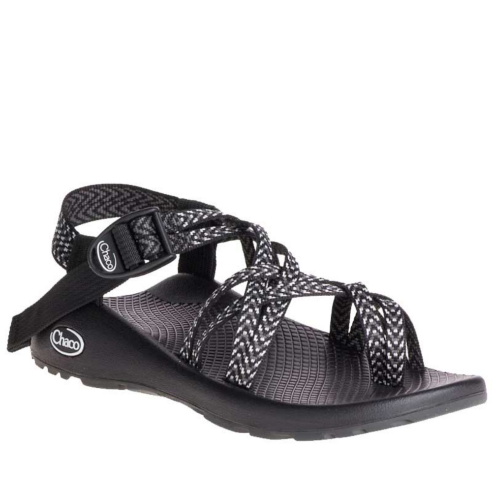 Chaco Women's Black and White Sandals